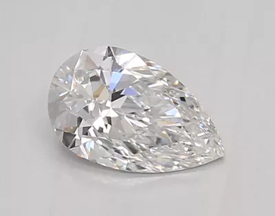 0.54ct D VVS1 Rare Carat Ideal Cut Pear Lab Grown Diamond