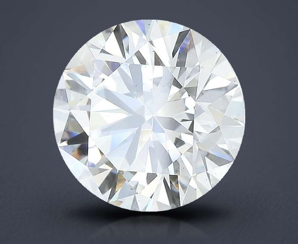 5.05ct E SI1 Rare Carat Ideal Cut Round Lab Grown Diamond
