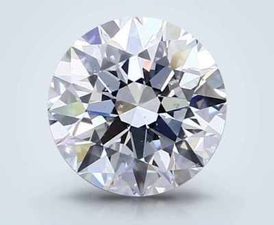 2.02ct D SI1 Rare Carat Ideal Cut Round Diamond