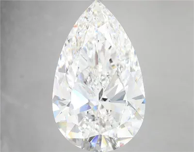 16.02ct F VVS2 Rare Carat Ideal Cut Pear Lab Grown Diamond