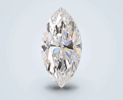 2.51ct E VVS2 Rare Carat Ideal Cut Marquise Lab Grown Diamond