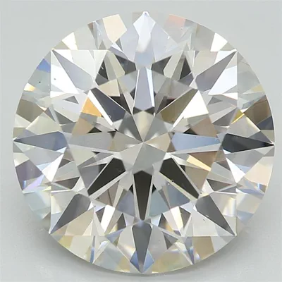 3.58ct H VS2 Rare Carat Ideal Cut Round Lab Grown Diamond