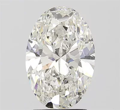 2.49ct G VS2 Very Good Cut Oval Lab Grown Diamond