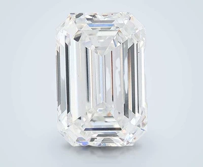 4.04ct D VS2 Rare Carat Ideal Cut Emerald Lab Grown Diamond