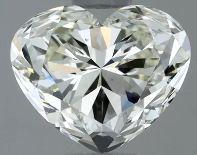 1.00ct J VS2 Very Good Cut Heart Diamond