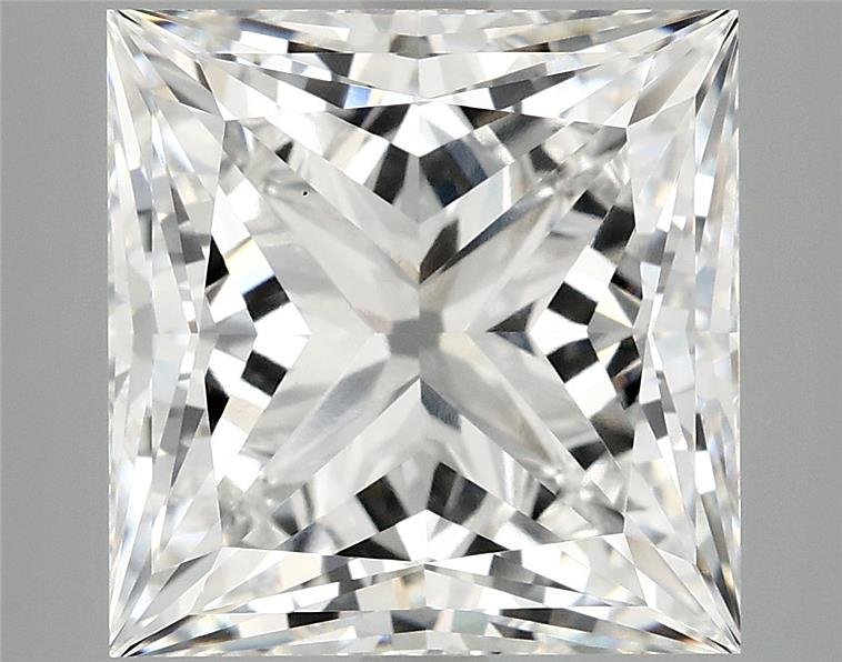7.07ct E VS1 Rare Carat Ideal Cut Princess Lab Grown Diamond