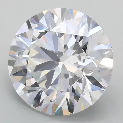 2.09ct D VS1 Rare Carat Ideal Cut Round Lab Grown Diamond