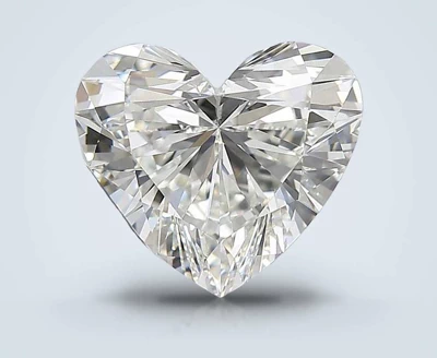 3.03ct H SI1 Rare Carat Ideal Cut Heart Diamond