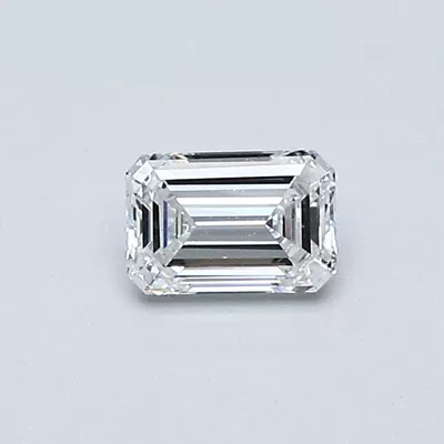 0.32ct D VS2 Rare Carat Ideal Cut Emerald Diamond