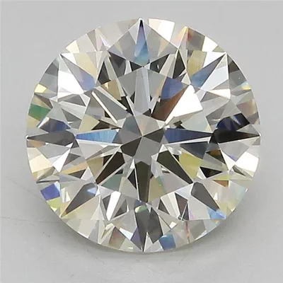 3.12ct J VS1 Rare Carat Ideal Cut Round Lab Grown Diamond