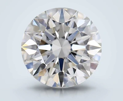 1.24ct F VS1 Rare Carat Ideal Cut Round Lab Grown Diamond