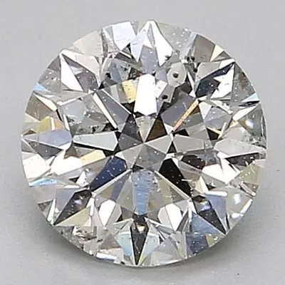 1.09ct G SI2 Rare Carat Ideal Cut Round Diamond