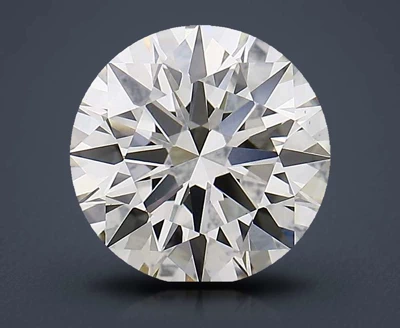 3.09ct J VS1 Rare Carat Ideal Cut Round Lab Grown Diamond