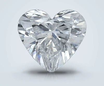 1.06ct G SI2 Rare Carat Ideal Cut Heart Diamond