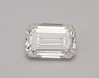 0.54ct D VVS1 Rare Carat Ideal Cut Emerald Lab Grown Diamond