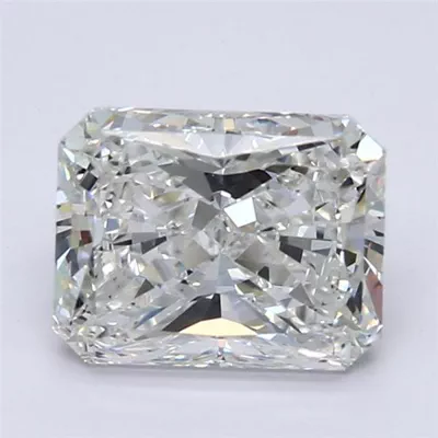 2.09ct G VS2 Rare Carat Ideal Cut Radiant Diamond