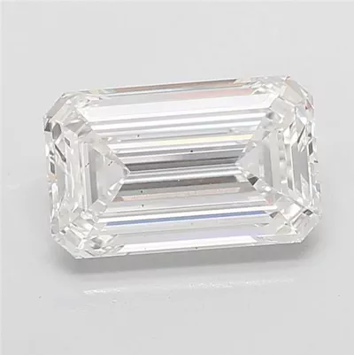 6.02ct E VS2 Rare Carat Ideal Cut Emerald Lab Grown Diamond