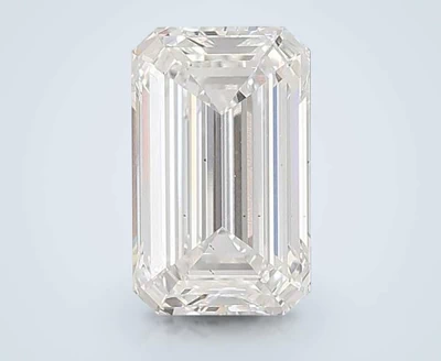 6.02ct E VS2 Rare Carat Ideal Cut Emerald Lab Grown Diamond