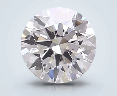 1.28ct F VS1 Rare Carat Ideal Cut Round Lab Grown Diamond