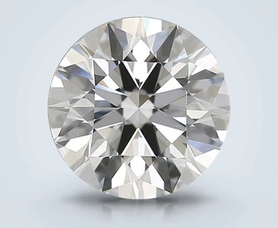 4.02ct H SI1 Rare Carat Ideal Cut Round Diamond
