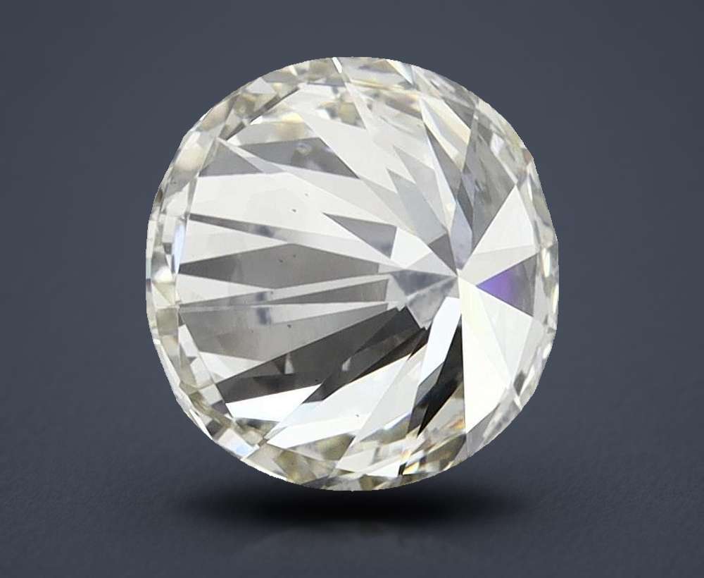 3.08ct I VS1 Very Good Cut Round Lab Grown Diamond