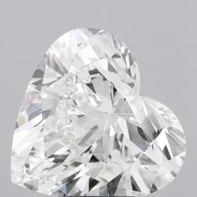 5.52ct F VS1 Excellent Cut Heart Lab Grown Diamond