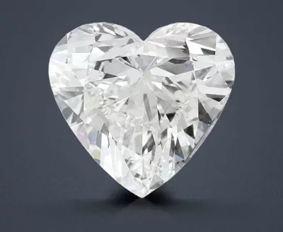 5.52ct F VS1 Excellent Cut Heart Lab Grown Diamond