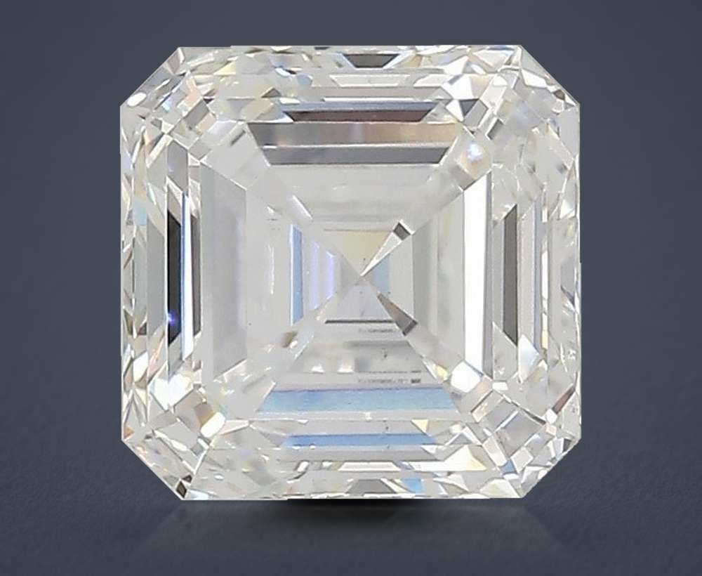 2.51ct E VS1 Rare Carat Ideal Cut Asscher Lab Grown Diamond