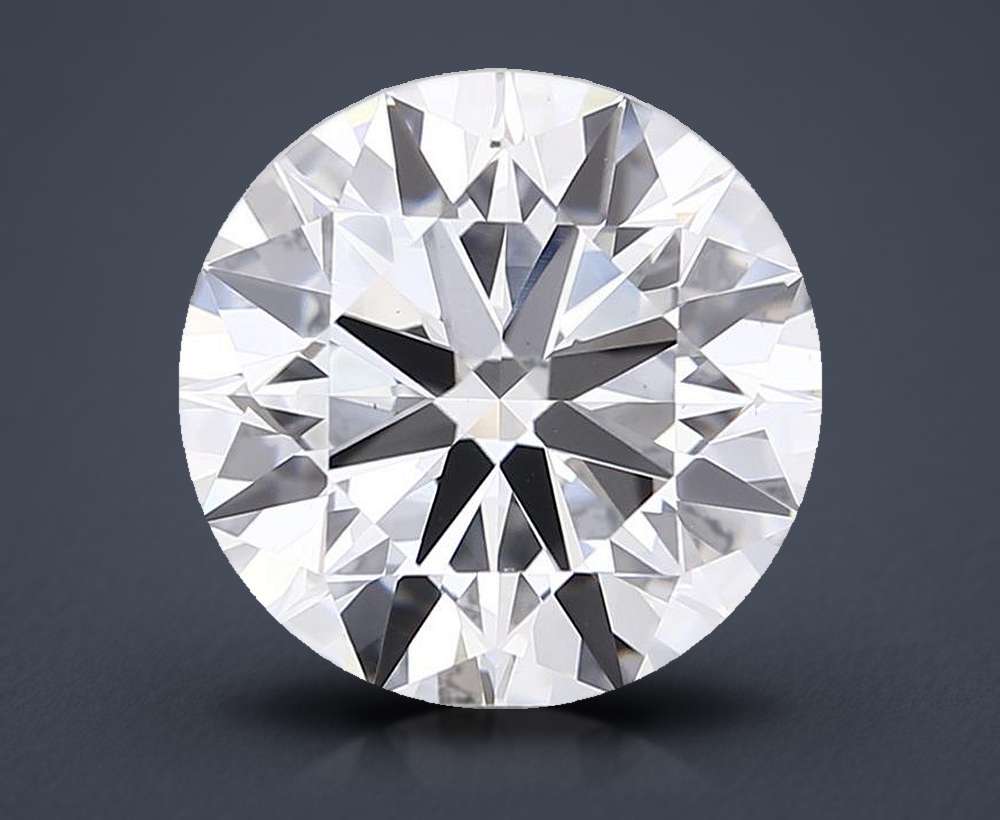 7.07ct G VS2 Rare Carat Ideal Cut Round Lab Grown Diamond