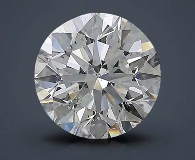 3.01ct H SI2 Excellent Cut Round Diamond