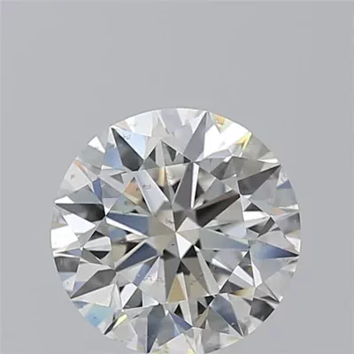 2.51ct G SI2 Rare Carat Ideal Cut Round Diamond