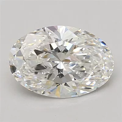 1.84ct E VS1 Rare Carat Ideal Cut Oval Lab Grown Diamond