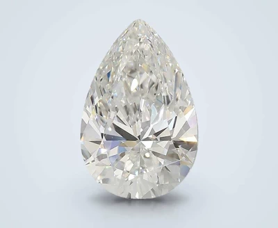 4.05ct F VVS2 Rare Carat Ideal Cut Pear Lab Grown Diamond