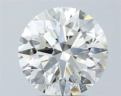 3.00ct H SI2 Rare Carat Ideal Cut Round Diamond