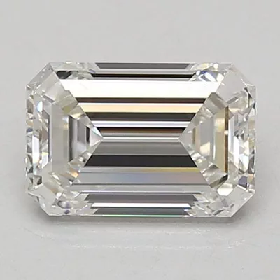 1.59ct F VVS2 Rare Carat Ideal Cut Emerald Lab Grown Diamond