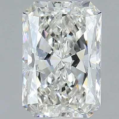 1.91ct J SI2 Rare Carat Ideal Cut Radiant Diamond