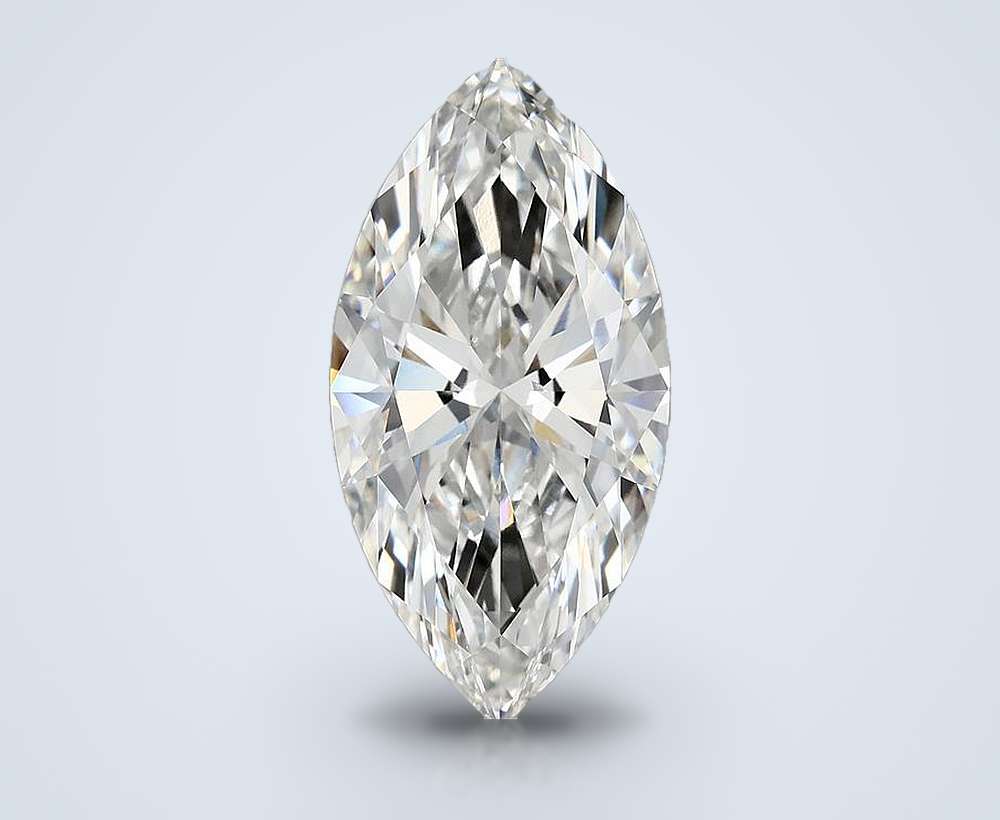 12.35ct E VVS2 Rare Carat Ideal Cut Marquise Lab Grown Diamond
