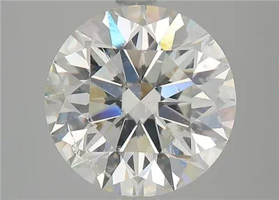 3.20ct J SI2 Rare Carat Ideal Cut Round Diamond