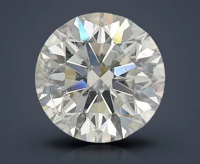 3.20ct J SI2 Rare Carat Ideal Cut Round Diamond