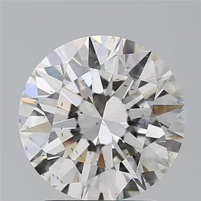 2.50ct I SI2 Rare Carat Ideal Cut Round Diamond