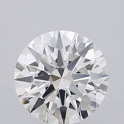 3.15ct H VS1 Rare Carat Ideal Cut Round Lab Grown Diamond