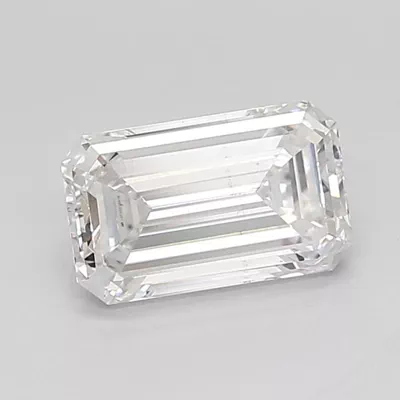 1.90ct E VS2 Excellent Cut Emerald Lab Grown Diamond