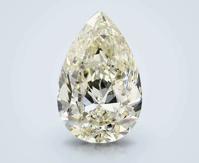 3.00ct J SI2 Rare Carat Ideal Cut Pear Diamond