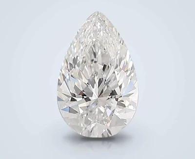 1.12ct D VVS2 Rare Carat Ideal Cut Pear Lab Grown Diamond