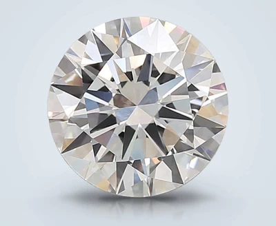 5.50ct E VVS2 Excellent Cut Round Lab Grown Diamond