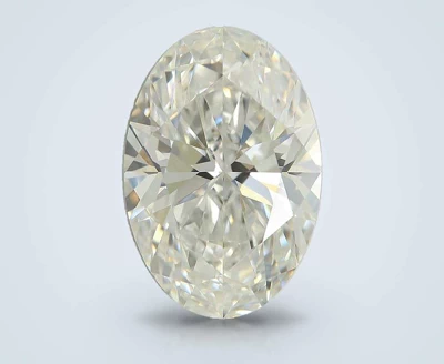 5.07ct F VS1 Rare Carat Ideal Cut Oval Lab Grown Diamond