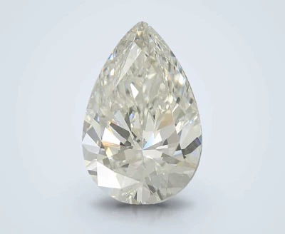 3.54ct F VS1 Rare Carat Ideal Cut Pear Lab Grown Diamond