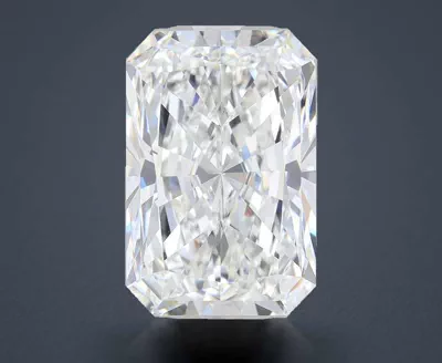 15.30ct F VS1 Rare Carat Ideal Cut Radiant Lab Grown Diamond