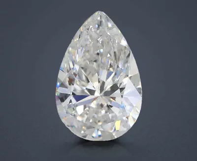 2.02ct E VS1 Rare Carat Ideal Cut Pear Lab Grown Diamond
