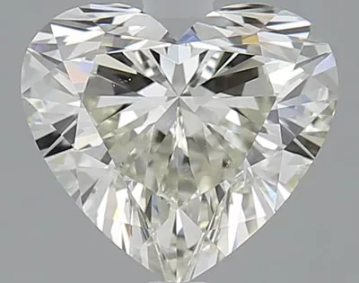 1.71ct K IF Rare Carat Ideal Cut Heart Diamond